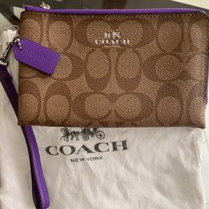 Coach wristlet